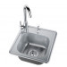 Sunstone 17-Inch Single Sink W/Hot & Cold Water - A-SS17