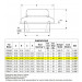 US Fan Direct Drive Down Blast Roof Exhaust Fan 1725 RPM .25 HP 120 Volts, 1 Phase - specification sheet