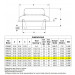 US Fan Direct Drive Down Blast Roof Exhaust Fan 1725 RPM .5 HP 120 Volts, 1 Phase - specification sheet