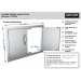 Sunstone Classic 36" Double Access Door Flush Mount - A-DD36- Specifications
