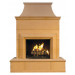 American Fyre Designs Cordova Vent-Free Outdoor Fireplace