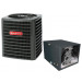 Goodman 3 Ton 13 SEER Air Conditioner with Horizontal 17.5" Cased Coil