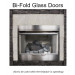 Empire Carol Rose Outdoor 42 Inch Bi-Fold Glass Doors - BD42SS