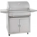 Blaze 32-Inch Freestanding Stainless Steel Charcoal Grill With Adjustable Charcoal Tray - BLZ-4-CHAR /BLZ-4-CART- closed