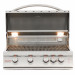 Blaze Gas Grill - LTE- 4 Burner Marine Grade With Lights - open grill with lights