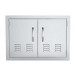 Sunstone Classic 36-Inch Vented Double Door Flush Mount - C-DD36- Front View