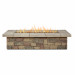Real Flame Sedona Large Rectangular Propane Fire Pit With Natural Gas Conversion Kit - Buff - C11813LP-BF 