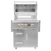Coyote S-Series 30-Inch 3 Burner Freestanding Gas Grill With Rapidsear Infrared Burner & Rotisserie - C2SL30-FS - Open View
