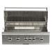 Coyote S-Series 42-Inch 5 Burner Built-In Gas Grill With Rapidsear Infrared Burner & Rotisserie - C2SL42 - Open View