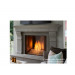 Majestic Contemporary Hearth Kit - Requires Fire Glass Below (NOT FOR USE WITH PROPANE)