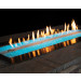 Empire Carol Rose Outdoor 48 Inch Fire Pit Burner With LED Lights - Natural Gas - OL48TP18N