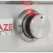 Blaze 30 Inch Built-in Gas Griddle - Knob Detail