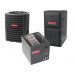 2 Ton 13 SEER 92% AFUE 40,000 BTU Goodman Gas Furnace and Air Conditioner System - Vertical