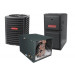 2 Ton 13 SEER 92% AFUE 60,000 BTU Goodman Gas Furnace and Air Conditioner System - Horizontal