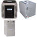 3 Ton 15 SEER 80% AFUE 45,000 BTU AirQuest Gas Furnace and Heat Pump System - Multi-positional