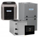 3 Ton 16 SEER 98% AFUE 100,000 BTU AirQuest Gas Furnace and Heat Pump System - Upflow/Downflow