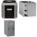 4 Ton 15 SEER 98% AFUE 120,000 BTU AirQuest Gas Furnace and Heat Pump System - Upflow/Downflow