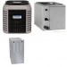 4 Ton 15 SEER 80% AFUE 110,000 BTU AirQuest Gas Furnace and Heat Pump System - Upflow/Downflow