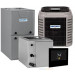 2 Ton 17 SEER 96% AFUE 80,000 BTU AirQuest Gas Furnace and Heat Pump System - Upflow/Downflow