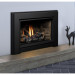 Kingsman Gas Direct Vent Fireplace Insert - Porcelain reflective liner