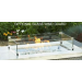 Gas Fire Pit Table Stainless Steel Providence Rectangular by The Outdoor Greatroom 