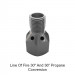 Firegear LOF 30 Inch And 36 Inch Propane Conversion Kit - LOF-BO-LP40