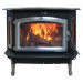 Buck Stove Model 91 Wood Stove Or Insert With Blower - silver door