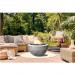 Prism Hardscapes Moderno II 29-Inch Round Gas Fire Pit - PH-401 - Lifestyle4