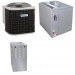 3 Ton 15 SEER 80% AFUE 66,000 BTU AirQuest Gas Furnace and Heat Pump System - Multi-Positional