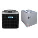 2.5 Ton 14 SEER AirQuest Heat Pump with Multi-positional 21" Cased Coil