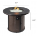 Gas Fire Pit Table Stonefire by The Outdoor Greatroom 