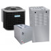 4 Ton 13 SEER 80% AFUE 88,000 BTU AirQuest Gas Furnace and Air Conditioner System - Multi-Positional