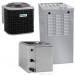 3 Ton 13 SEER AFUE 88,000 BTU AirQuest Gas Furnace and Air Conditioner System - Upflow/Downflow