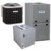 2 Ton 14 SEER 96% AFUE 100,000 BTU AirQuest Gas Furnace and Heat Pump System - Multi-Positional