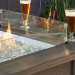 The Outdoor Greatroom Stainless Linear Key Largo Gas Fire Pit Table - KL-1242-SS