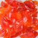American Specialty Glass - Fire Glass - Chunky Orange - 1/4 Inch to 3/8 Inch