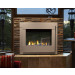 Majestic Modern Indoor/Outdoor See Through Gas Fireplace- TWILIGHT-II-MDC