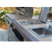 Bull Single Bowl Stainless Steel Sink W/ Hot/Cold Faucet - 12389