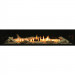 Empire Boulevard Vent-Free Linear Fireplace - 48-inch - logs