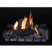 Empire Carol Rose Outdoor 36 Inch Millivolt Fireplace and 24 Inch Wildwood Log Kit - OP36FP32M / OLX24WR