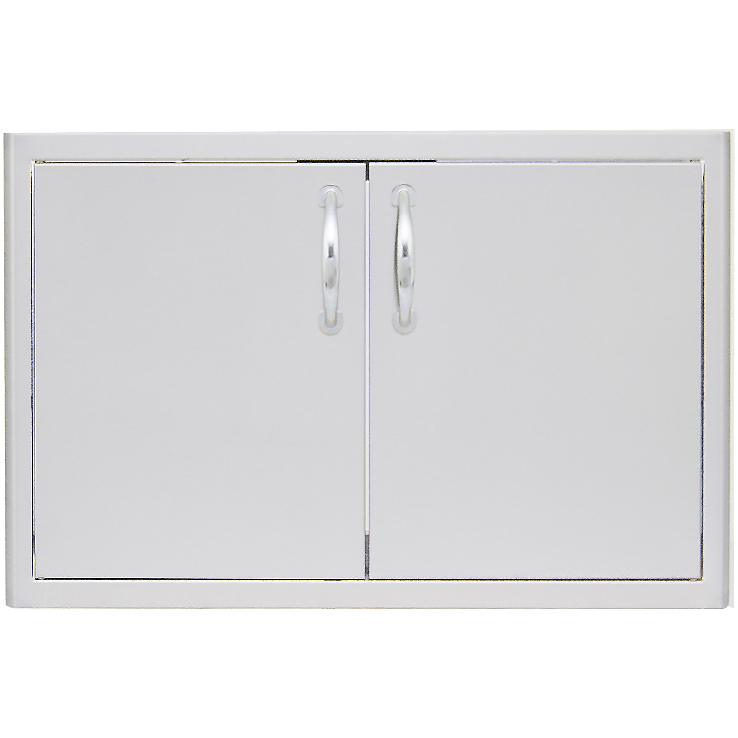 Blaze 32-Inch Stainless Steel Double Access Door With Paper Towel Holder - BLZ-AD32-R