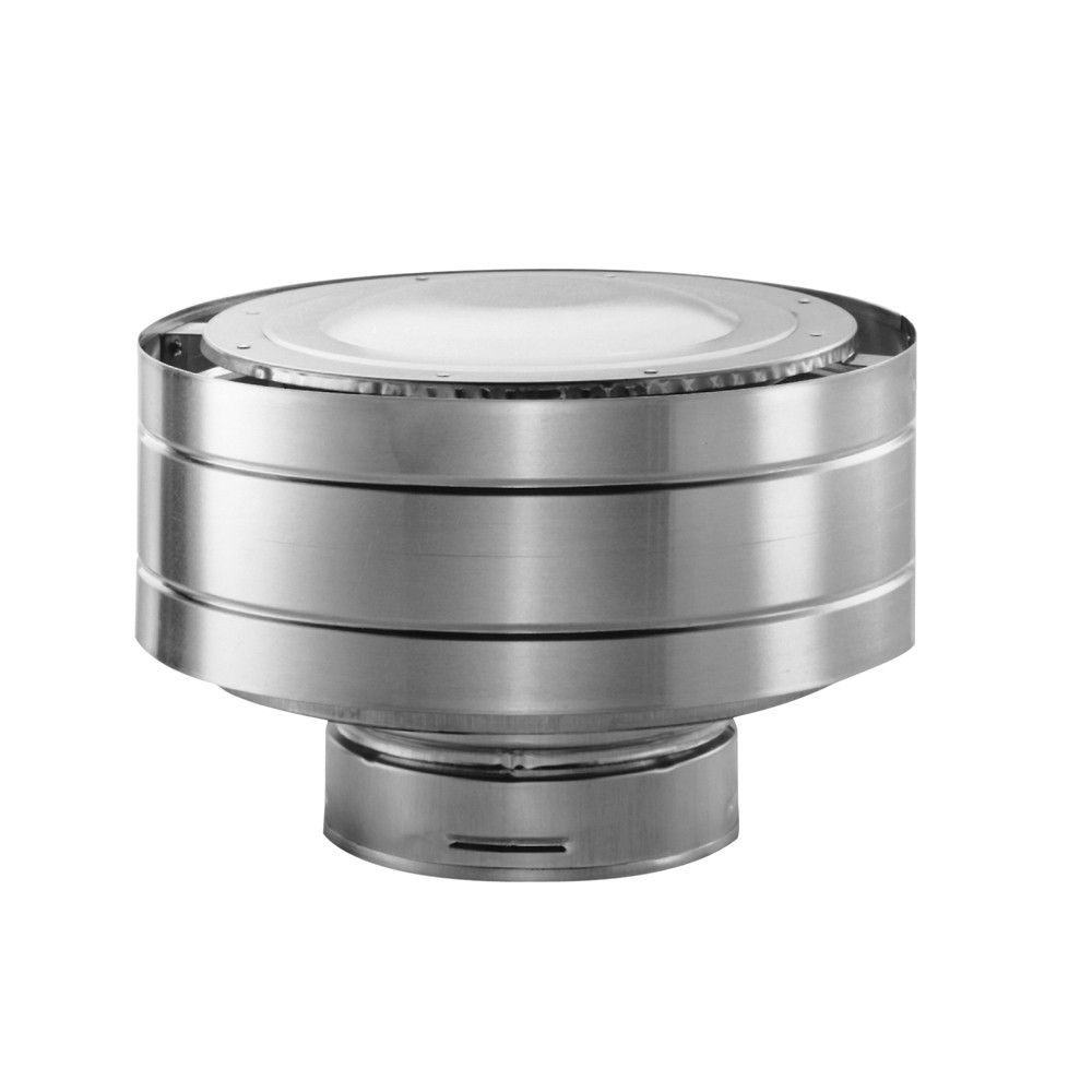 DuraVent DirectVent Pro Low-Profile Termination Cap (Aluminum)